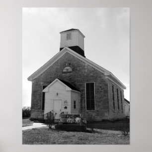 Póster Biblia de Beecher y Iglesia del Rifle