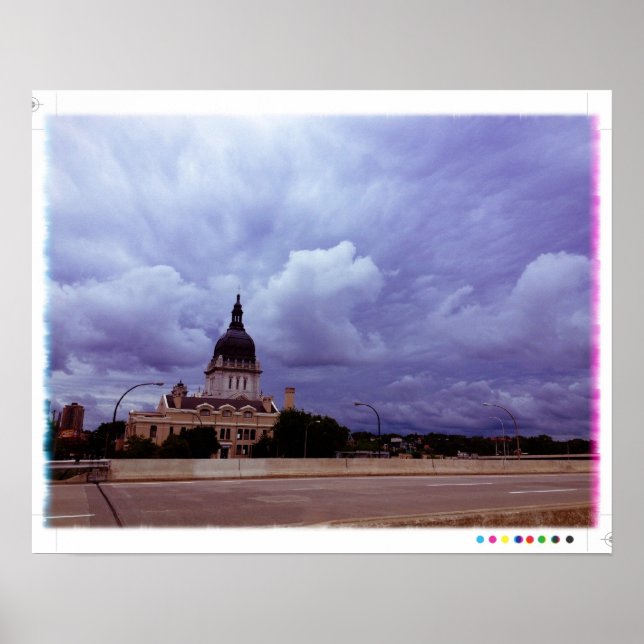 Póster Bíblica de abajo (Frente)