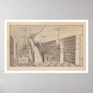 Póster Biblioteca Bancroft en 1538 Valencia Street (1420)