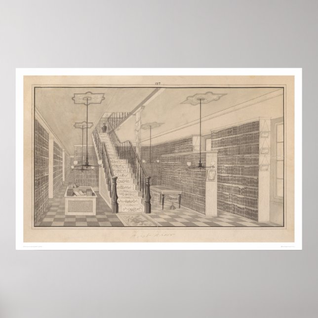 Póster Biblioteca Bancroft en 1538 Valencia Street (1420) (Frente)