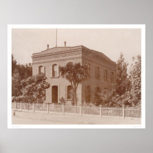 Póster Biblioteca de Bancroft en la calle 1538 de