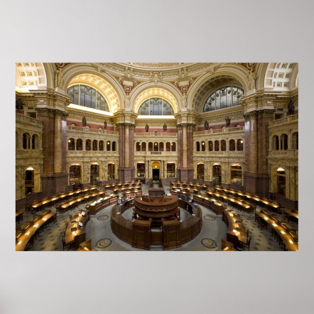 Póster Biblioteca del Congreso (Frente)