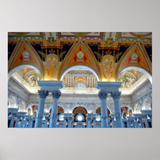 Póster Biblioteca del Congreso