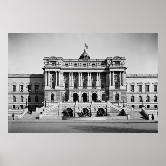 Póster Biblioteca del Congreso (Frente)