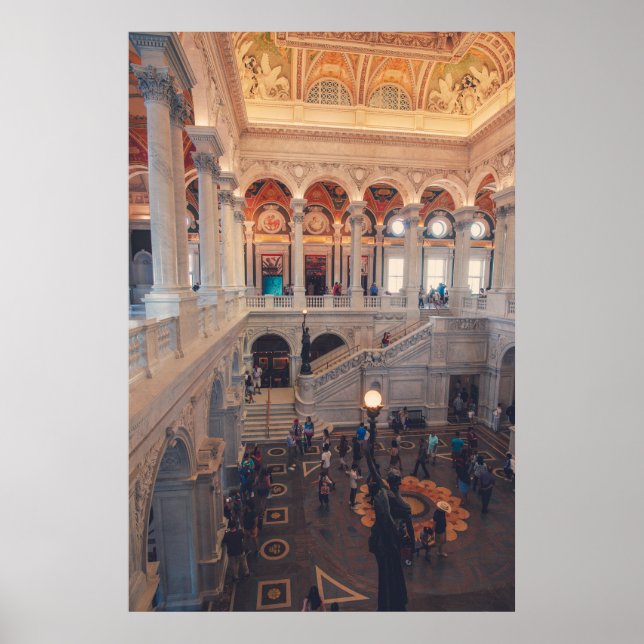 Póster Biblioteca del Congreso de Estados Unidos (Frente)