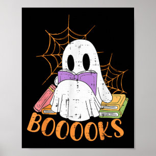 Póster Biblioteca del libro del profesor Halloween Shirt 