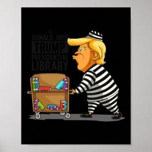 Póster Biblioteca Funny Gray Clic Fit