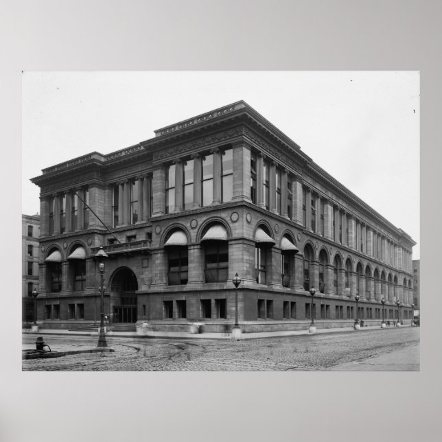 Póster Biblioteca Pública de Chicago (Frente)