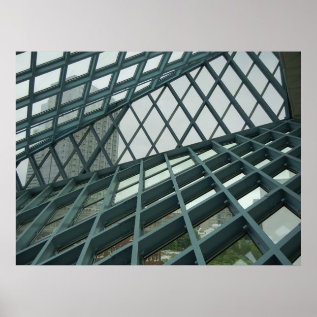 Póster Biblioteca Pública de Seattle (Frente)