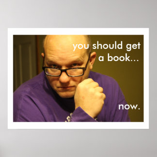 Póster bibliotecario superlegit