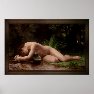 Póster Biblis by William-Adolphe Bouguereau