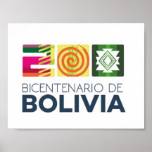 bicentenario poster de Bolivia