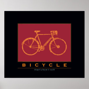 Póster bici-bici ; así es como rollo