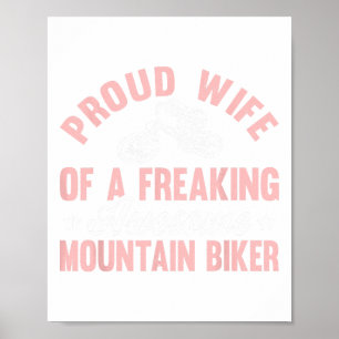 Póster Bici De Ciclista De Montaña Bicicleta Ciclismo Esp