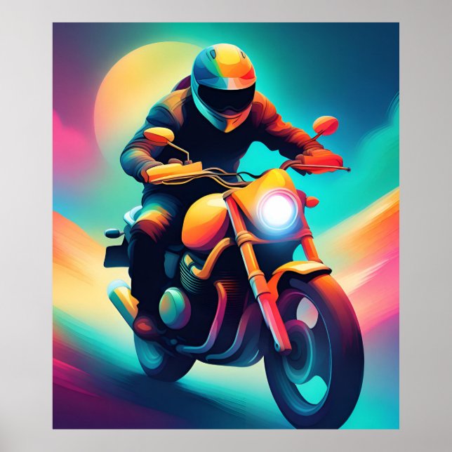 Póster bicicleta (Frente)