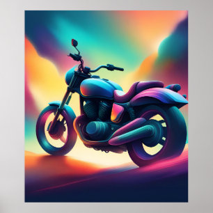 Póster bicicleta