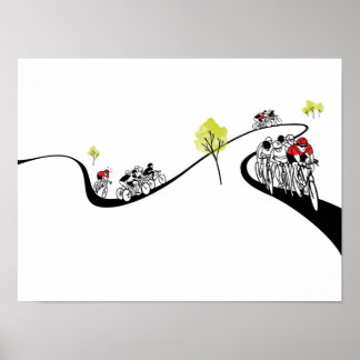 Póster Bicicleta