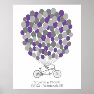 Póster Bicicleta - Alternativa de 100 libros de invitados