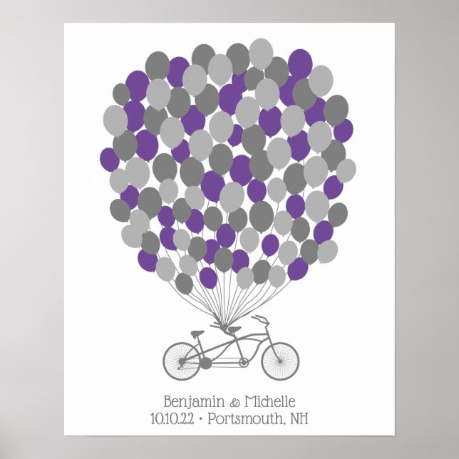 Póster Bicicleta - Alternativa de 100 libros de invitados (Frente)