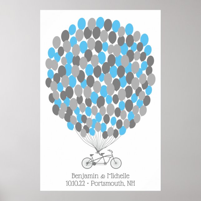 Póster Bicicleta - Alternativa de 150 libros de invitados (Frente)