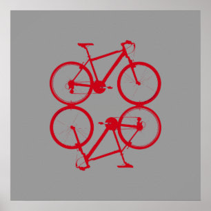 Póster bicicleta , bicicleta ; ciclismo / ciclismo