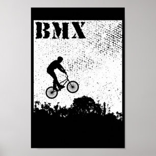 Póster Bicicleta BMX