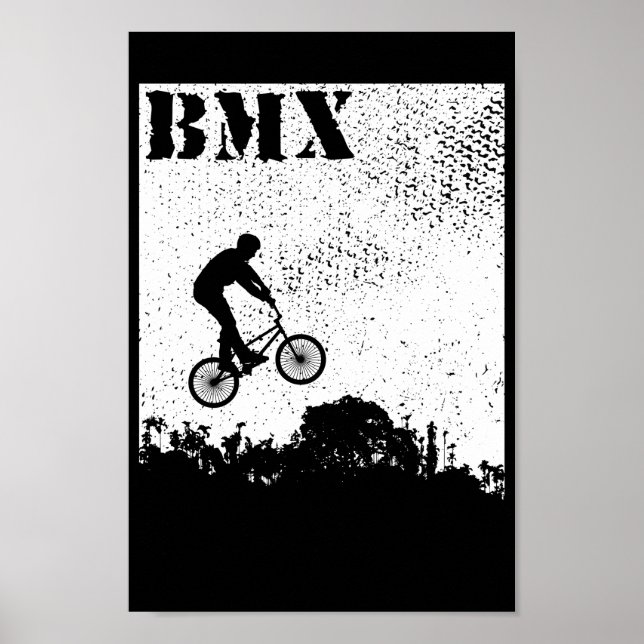 Póster Bicicleta BMX (Frente)