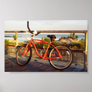 Póster Bicicleta Boardwalk