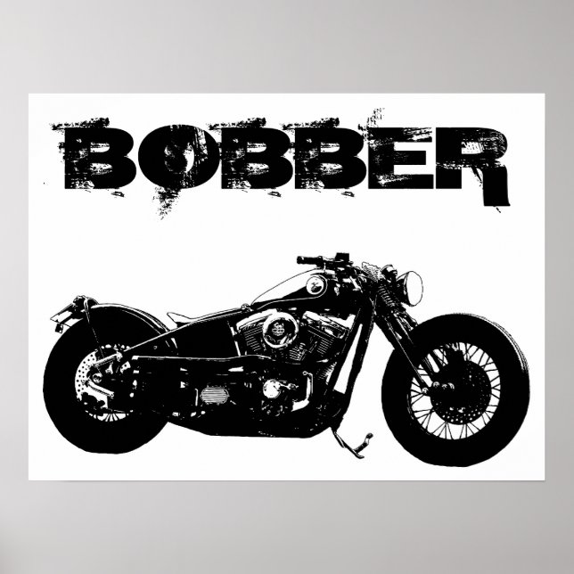 Póster Bicicleta Bobber (Frente)