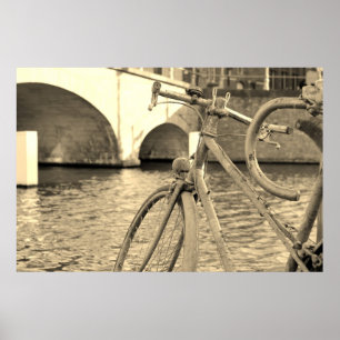 Póster Bicicleta Brujas
