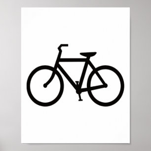 Póster Bicicleta Ciclismo Ciclista Bicicleta De Montaña C