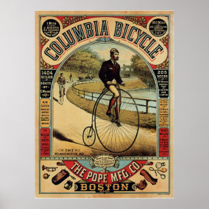 Póster Bicicleta Columbia