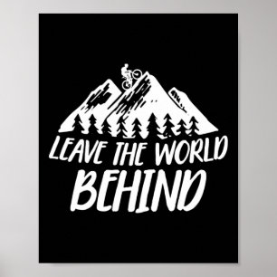 Póster Bicicleta de montaña