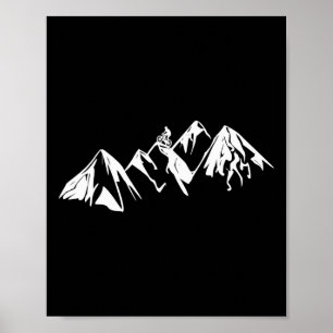 Póster Bicicleta de montaña Colorado Mtb Ciclismo Sendero