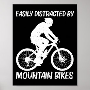 Póster Bicicleta De Montaña Para Hombres Mujeres Mtb Cicl
