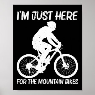 Póster Bicicleta De Montaña Para Hombres Mujeres Mtb Cicl