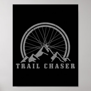 Póster Bicicleta de montaña Trail Mtb Ciclismo Bicicleta