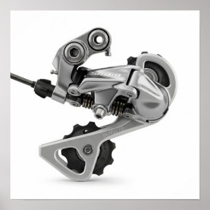 Póster Bicicleta Derailleur