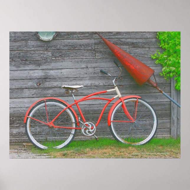 Póster Bicicleta en Leland (Frente)