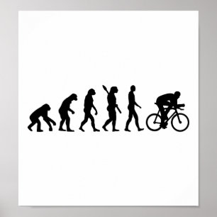 Póster Bicicleta Evolution