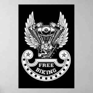 Póster Bicicleta gratis