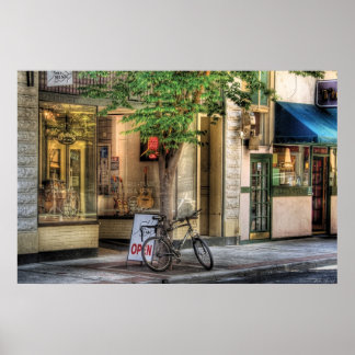 Póster Bicicleta - La tienda de música