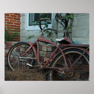 Póster Bicicleta oxidada