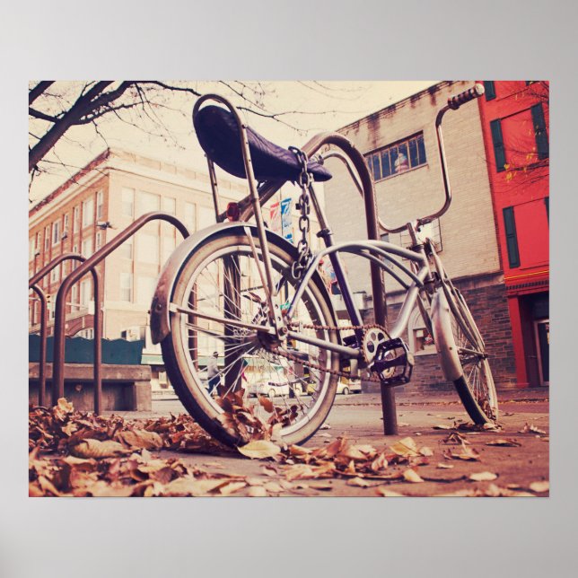Póster Bicicleta Retro (Frente)