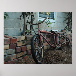 Póster Bicicleta Vintage