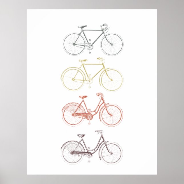 Póster Bicicletas (Frente)