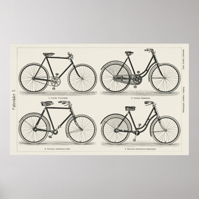 Póster Bicicletas (Frente)