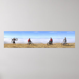 Póster Bicicletas extremas