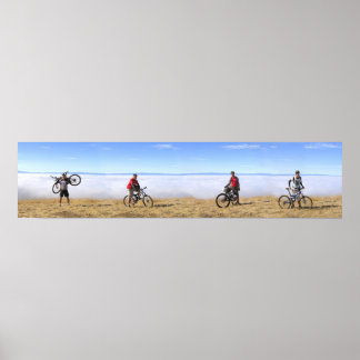 Póster Bicicletas extremas