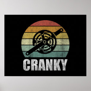 Póster Bicicletas Retro Vintage Regalos Para Ciclismo